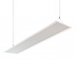 LED Pendant Panel -40W - Double Light - 120X20 - White Frame - CCT