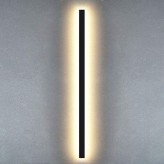 Aplique Linear LED - WASHINGTON PRETO - 0,5m - 1m - 1,5m - 2m - IP54