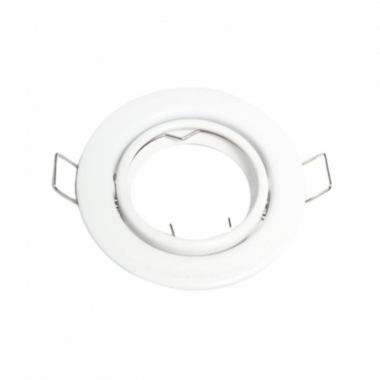 Anneau d&#039;encastrement réglable pour LED GU10 MR16 - Ø84mm - Aluminium