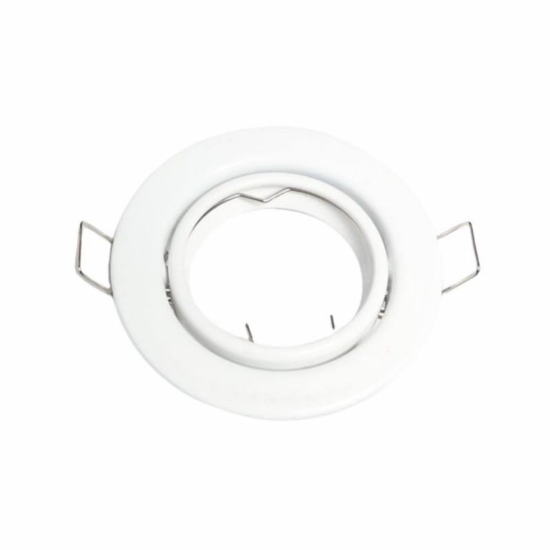 Anneau d'encastrement réglable pour LED GU10 MR16 - Ø84mm - Aluminium