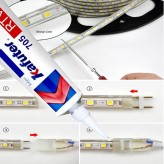 Silicone Glue for LED Strips and Electronic Components - IP65