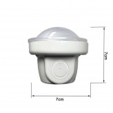 Regua Estanca LED integrado 40W Philips Driver - CCT - 120cm