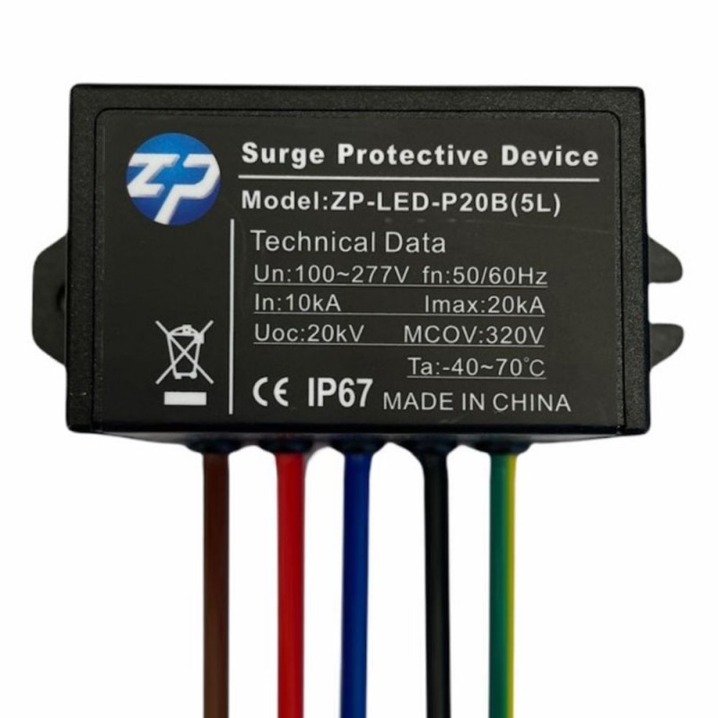 Surge Protector of up to 20Kv - Montage en série