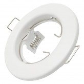 Pack 2 - Round ring for GU10 MR16 LED dichroic light bulb