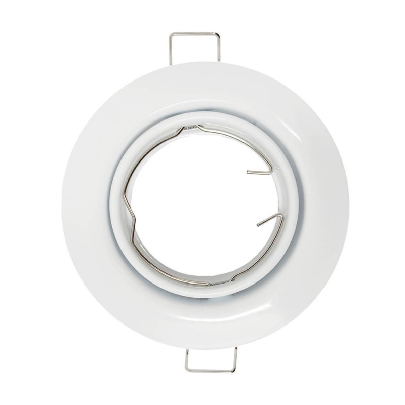 Round ring for GU10 MR16 LED dichroic light bulb