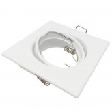 Aro Cuadrado Orientable para dicroica LED GU10 MR16