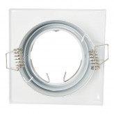 Einstellbarer Quadratischer Kreisring für dichroitische LED GU10 MR16 Lampen