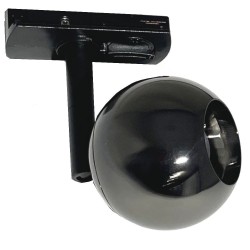 LED Tracklight 10W FENIX - Black - Single-phase rails - CRI+93