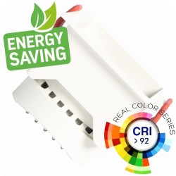 Empotrable LED 12W Cuadrado Blanco Bridgelux Chip - UGR11- CCT- CRI +92