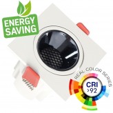 Downlight LED 12W Carré Blanc - Bridgelux Chip - UGR11- CCT- CRI+92