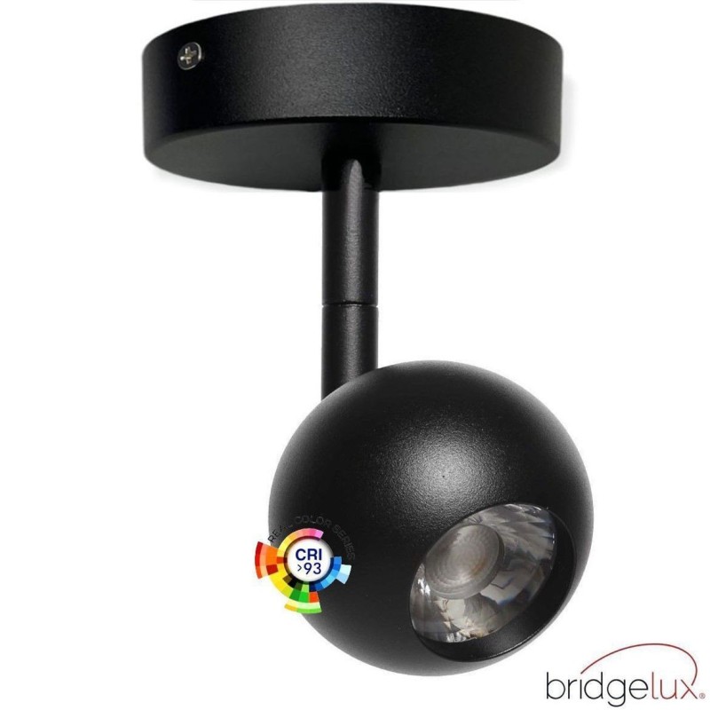 Foco LED SUPERFICIE 12W FENIX Negro CRI+93 - UGR13 - CCT