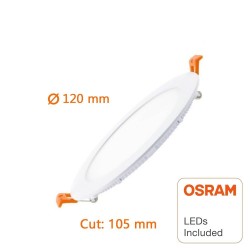 Placa Slim LED Circular 8W OSRAM Chip