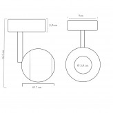 Spot à LED FENIX 12W blanc CRI+93 SURFACE -  UGR13 - CCT