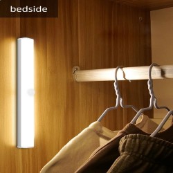 Pack 2 - Magnetic LED Closet Light - Motion Sensor - Lithium Battery - USB Rechargeable