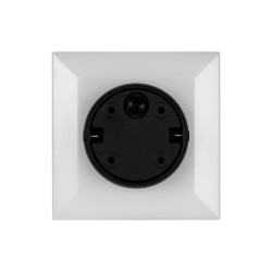 Aplique LED 8W ARTEMISA Blanco - Negro