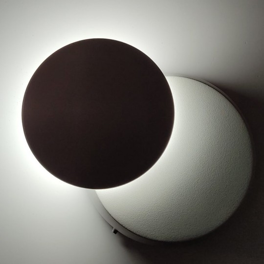 Aplique LED 6W APOLO Blanco - Negro