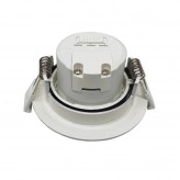 Downlight LED 7W -  Rond Chromé - CCT