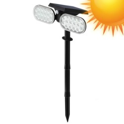 Solar garden light 4500K with motion sensor