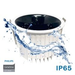 40W LED Downlight Round - Philips CertaDrive - CCT - UGR13 - IP65