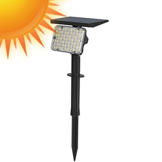 Solar garden light CCT 3000K + 6000K