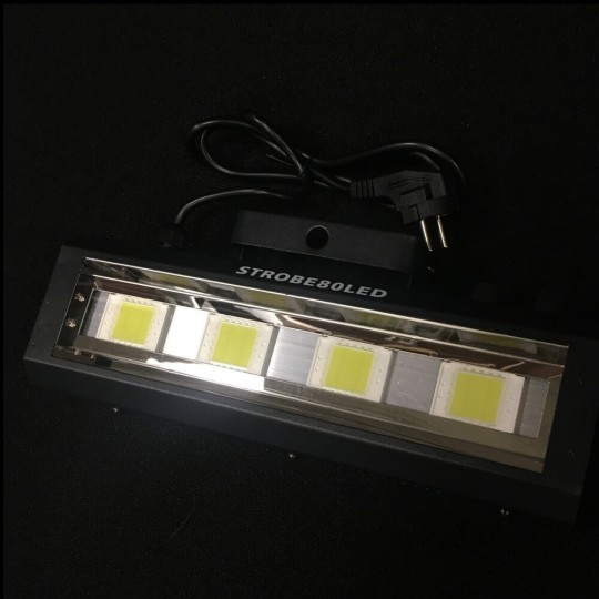 LED Strobe Flash 80W Weiß