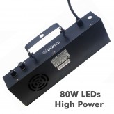 Strobe  Flash LED 80W Blanc