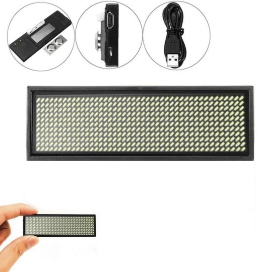 Micro afficheur LED - DC 3.6V  Blanc