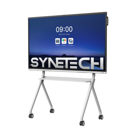 Suporte de chão para painel de toque interativa SYNETECH para telas de 65&quot; a 110&quot;