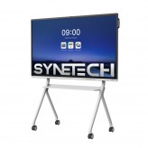 Suporte de chão para painel de toque interativa SYNETECH para telas de 65" a 110"