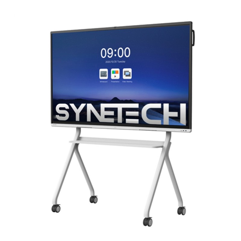 Floor stand for SYNETECH Interactive Touch Screen for screens 65" to 110"