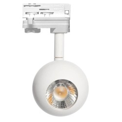 Foco LED 10W FENIX Blanco Carril Trifásico CRI+93