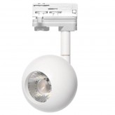 Spot LED 10W FENIX - Blanc - Rail Triphasé - CRI+93