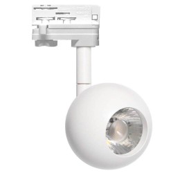 Foco LED 10W FENIX Branco - Calha Trifásico CRI+93