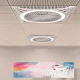 Ventilador LED para techo Armstrong - 44W - CCT - IP20