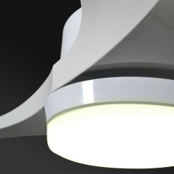 LADIU LED Ceiling Fan - 22W CCT - IP20