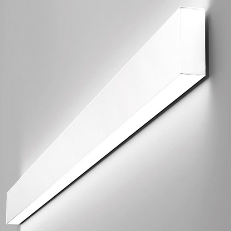 Aplique Linear LED - WASHINGTON BRANCO - 0,5m - 1m - 1,5m - 2m - IP54