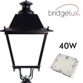 Farola LED 40W  Aluminio - TUROL - Bridgelux