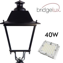 40W LED Streetlight Aluminium - TUROL - Bridgelux