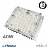 Farol 40W LED Alumínio - TUROL - Bridgelux