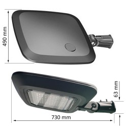 LED Streetlight 10W - 100W TIVOLI  Philips Driver Programmable SMD5050 240Lm/W