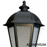 QUEEN on wall Streetlamp for E27 LED Lamp - Aluminium