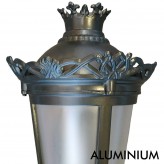 Réverbère mural QUEEN pour lampe LED E27 - Aluminium