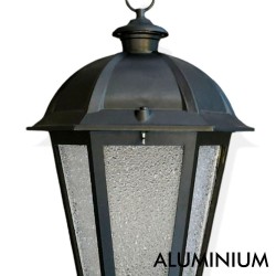 Farol KING colgante para Lámpara LED E27 - Aluminio