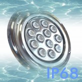 LED-Lamp Underwater - 36W - DC12V - IP68 - Stainless steel