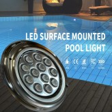 LED-Lamp Underwater - 36W - DC12V - IP68 - Stainless steel