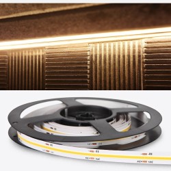 LED Strip COB 24V | 280 LED/m | 5m | FLIP CHIP | 1320Lm | 12W/M | CRI90 | IP20