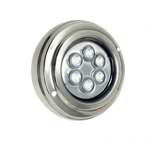 Projecteur LED Piscine - 18W - DC12V - IP68 - Acier inoxidable