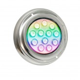 LED-Lamp Underwater  RGB - 36W - DC12V - IP68 - Stainless steel