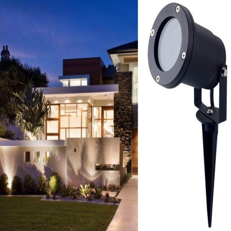 Foco LED Exterior y Jardin con Pincho 6W WIFI Mi-Light RGB +