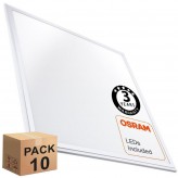 PACK 10 Dalles LED 60x60 48W - OSRAM CHIP DURIS E 2835